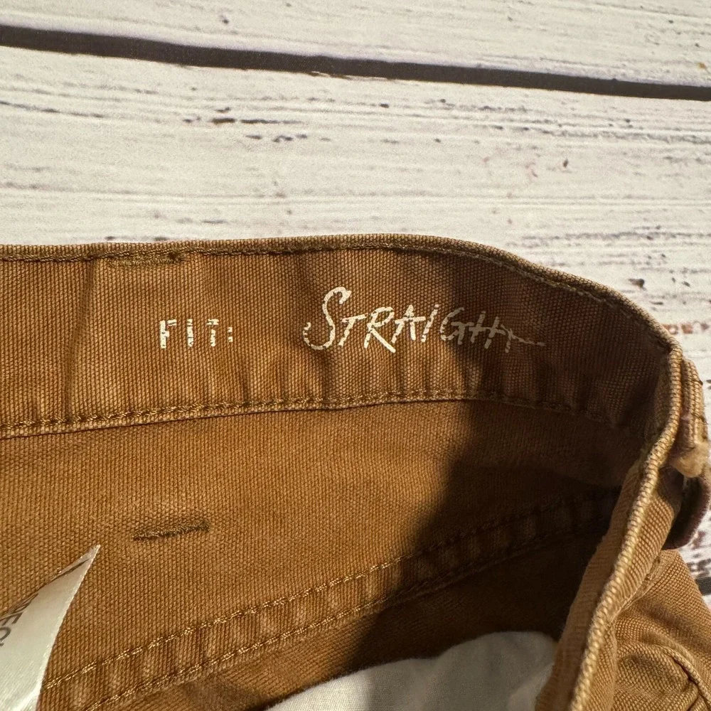 Eddie Bauer Straight Fit Khaki Pants 100% Cotton Men's Size 40x30‎ (Fits 39x27)